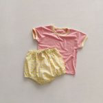 【73-100cm】セットアップ ベビーカラフル カジュアル - 画像 (4)