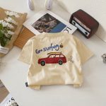 【80-160cm】半袖Tシャツ キッズ 車柄 カジュアル - 画像 (6)
