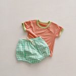 【73-100cm】セットアップ ベビーカラフル カジュアル - 画像 (5)