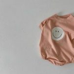 【66-90cm】ロンパース 半袖 笑顔 肌に優しい - 画像 (6)