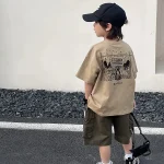 【90-160cm】Tシャツ カジュアル 合わせやすい 男の子 半袖