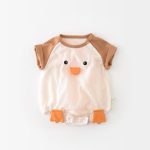 【66-90cm】ロンパース キュート ペンギン ベビー服 - 画像 (5)