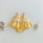 【66-90cm】ロンパースキイロキャミソール - 画像 (2)