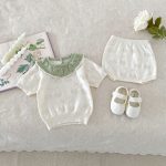 【66-100cm】セットアップ フリル ニット ナチュラル - 画像 (3)