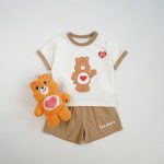 【80-130cm】セットアップ クマ柄 カジュアル - 画像 (11)
