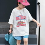 【90-160cm】半袖Tシャツ 男の子 軽量 トレンド 通気性抜群