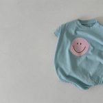 【66-90cm】ロンパース 半袖 笑顔 肌に優しい - 画像 (10)