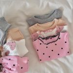 【66-100cm】セットアップ 可愛い リブ サマー - 画像 (6)