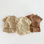 【80-120cm】セットアップ パステルカラー チェック - 画像 (2)