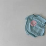 【66-90cm】ロンパース 半袖 笑顔 肌に優しい - 画像 (11)