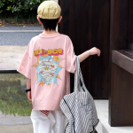 【90-160cm】半袖Tシャツ 男の子 プリント トレンド