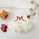 【73-130cm】ワンピース キノコ ケーキ キャミソール - 画像 (8)