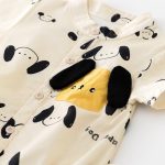 【66-90cm】ロンパース 半袖 可愛い ドッグ ベビー服 - 画像 (8)