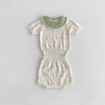 【66-100cm】セットアップ フリル ニット ナチュラル - 画像 (11)