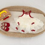 【73-130cm】ワンピース キノコ ケーキ キャミソール - 画像 (4)