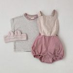 【73-100cm】半袖Tシャツ 男の子 カジュアル ボーダー柄 クルーネック - 画像 (11)