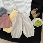 【73-120cm】パンツ カラフル 冷房対策 ルームパンツ - 画像 (11)