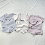 【73-100cm】セットアップ 半袖 キャラクター プリント - 画像 (2)