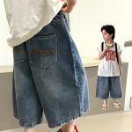 【100-170cm】パンツ 男の子 デニム ルーズ ファッション