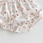 【66-90cm】ロンパース ウサギ柄 フリル - 画像 (13)
