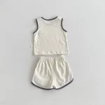 【73-100cm】セットアップ ベビー ノーカラー カジュアル - 画像 (8)