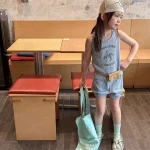 【80-130cm】セットアップ 女の子 英字プリント - 画像 (10)