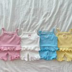 【73-110cm】セットアップ ベビー 可愛い ハート - 画像 (3)