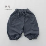 【80-130cm】パンツ ボトムス ベビー 韓国風 シンプル - 画像 (15)