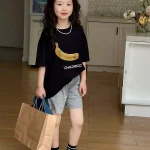【90-160cm】Tシャツ 女の子 夏 カジュアル 合わせやすい 半袖 - 画像 (3)