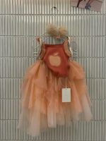 【90-140cm】ベストorショートパンツ女の子 アップリケ かわいい - 画像 (6)