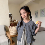 【80-130cm】トップス 女の子 パフスリープ 韓国風 - 画像 (3)