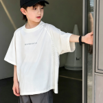 【100-170cm】半袖Ｔシャツ 男の子 シンプル 通気性拔群 - 画像 (3)