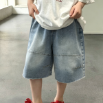 【100-170cm】ショートパンツ 男の子 デニム 軽量 カジュアル - 画像 (3)