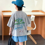 【100-170cm】半袖Ｔシャツ 男の子 通気性拔群 ゆったり - 画像 (3)