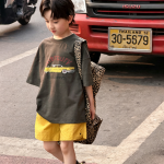 【90-160cm】半袖Tシャツ 男の子 シンプル 韓国風 ゆったり - 画像 (3)