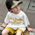 【90-160cm】半袖Ｔシャツ 男の子 英字 クール トレンド - 画像 (3)