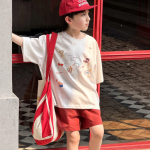 【100-170cm】半袖Tシャツ 男の子 カートゥーン ゆったり - 画像 (3)