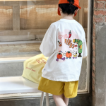 【100-170cm】半袖Ｔシャツ 男の子 アップリケ トレンド - 画像 (3)