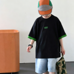 【100-170cm】半袖Ｔシャツ 男の子 シンプル トレンド - 画像 (4)