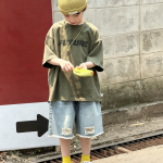 【100-170cm】ショートパンツ 男の子 ゆったり トレンド - 画像 (3)
