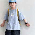 【100-170cm】半袖Ｔシャツ 男の子 英字 プリント ファッション - 画像 (3)