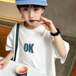【90-160cm】半袖Tシャツ 男の子 プリント シンプル 合わせやすい - 画像 (3)