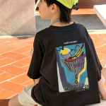 【90-160cm】半袖Tシャツ 男の子 プリント 軽量 カジュアル - 画像 (3)