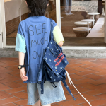 【100-170cm】半袖シャツ 男の子 折り襟 配色切り替え ポロシャツ - 画像 (3)
