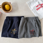 【80-130cm】ショートパンツ 女の子 英字 プリント シンプル - 画像 (6)