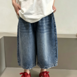 【100-170cm】パンツ 男の子 デニム ルーズ ファッション - 画像 (6)