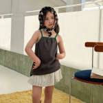 【80-130cm】キャミソール 女の子 配色 ゆったり カジュアル - 画像 (5)