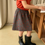 【80-130cm】スカート 女の子 花柄 おしゃれ 合わせやすい - 画像 (3)