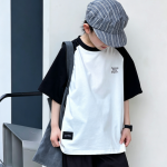 【100-170cm】半袖Ｔシャツ 男の子 ラグラン カジュアル ゆったり - 画像 (4)