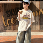 【90-160cm】半袖Tシャツ 男の子 シンプル 韓国風 ゆったり - 画像 (4)